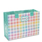 Pretty in Plaid Laminated Tote Bag